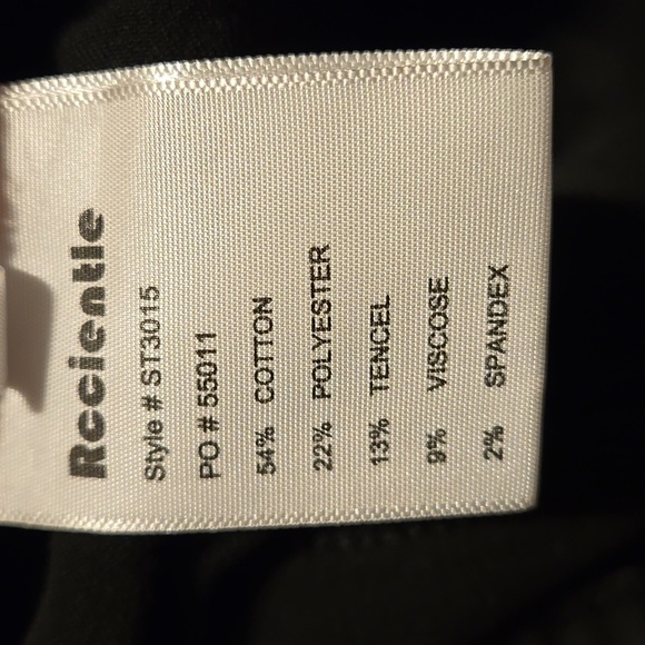 Recientle (Recent) Black Denim Skinny Jeans Women size 5/26 - Picture 8 of 12